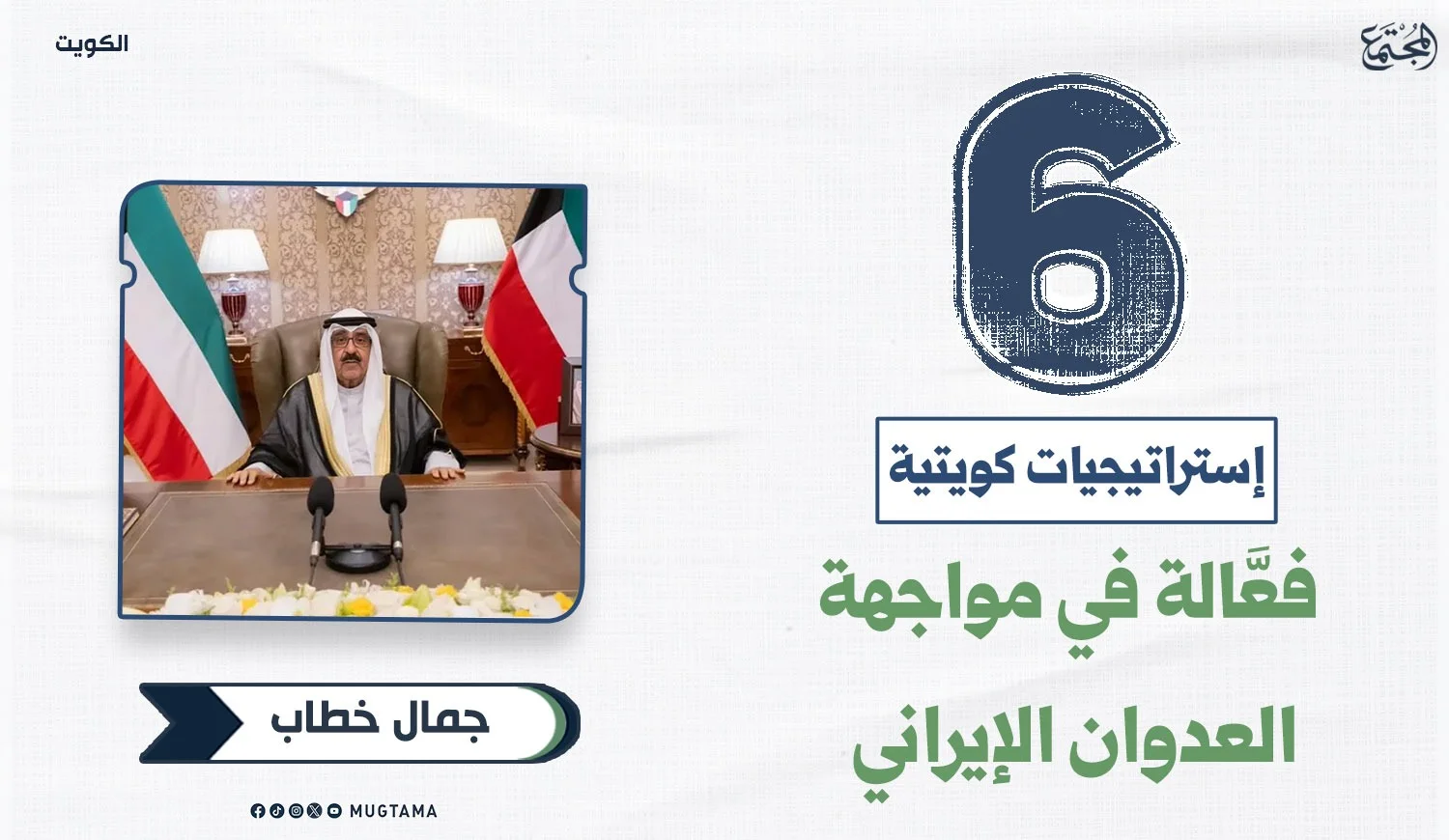 6 إستراتيجيات كويتية فعَّالة في مواجهة العدوان الإيراني