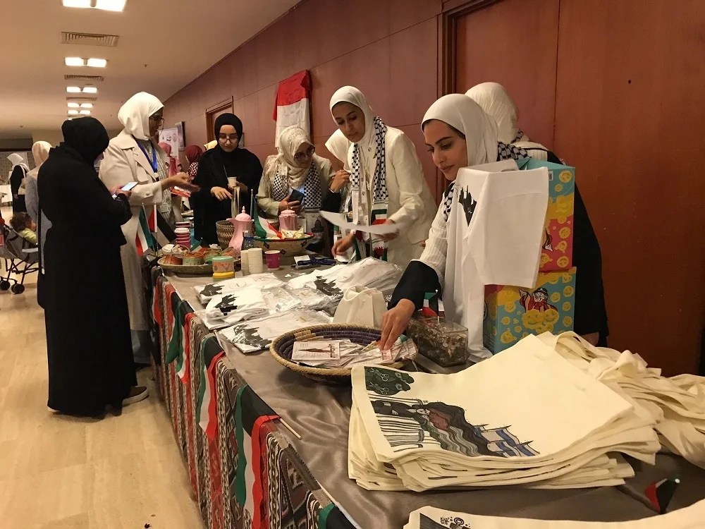 مشاركة بارزة واحتفاء واسع بالدور الكويتي في دعم فلسطين