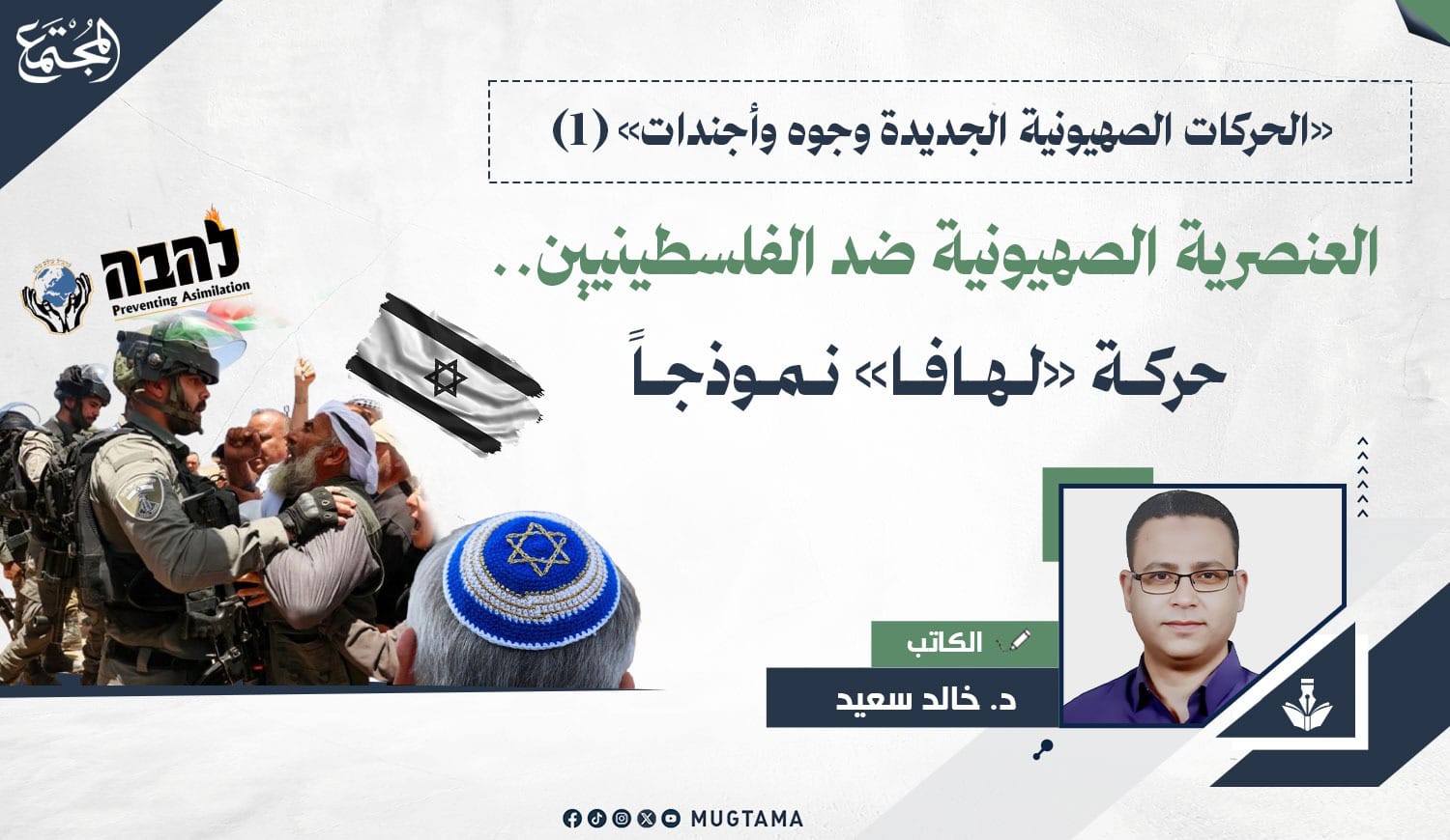 العنصرية الصهيونية ضد الفلسطينيين.. «لهافا» نموذجاً |  Mugtama