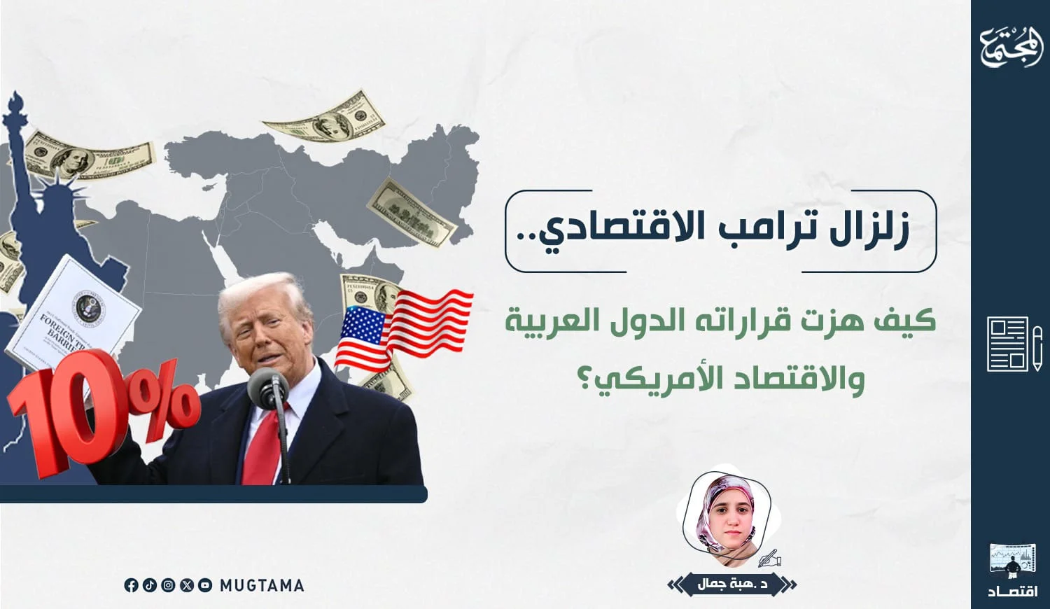تداعيات قرارات ترمب الاقتصادية على الدول العربية ‏والإسلامية