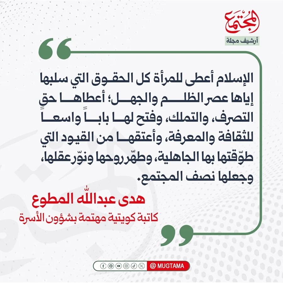 الإسلام وحقوق المرأة