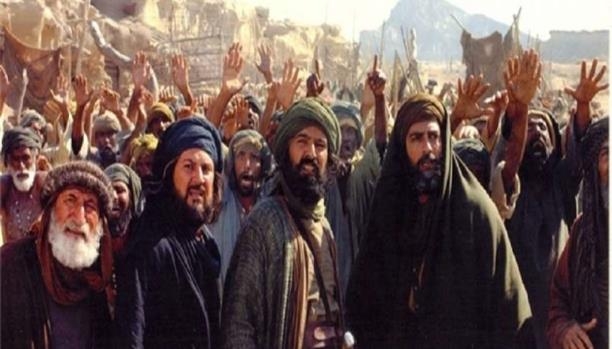 مشهد من الفيلم الإيراني "محمد رسول الله"