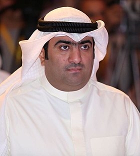وزير التجارة والصناعة خالد الروضان