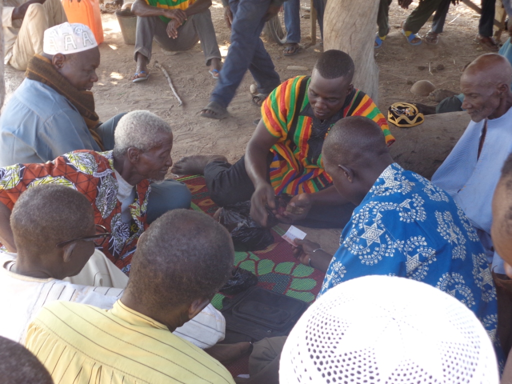 من جلسات الخِطبة في بوركينا فاسو